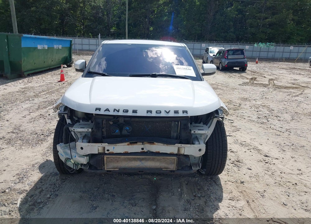 2013 LAND ROVER RANGE ROVER EVOQUE PURE VIN: SALVP2BG0DH838195