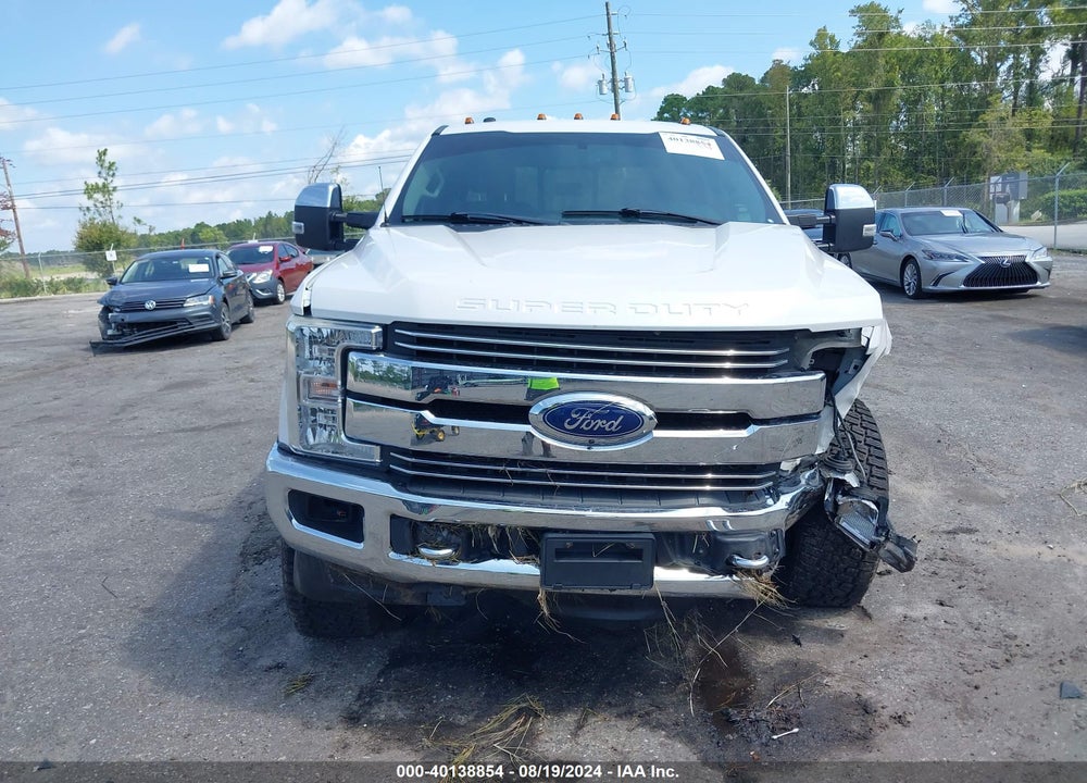 2018 FORD F-250 LARIAT VIN: 1FT7W2BT6JEB58024
