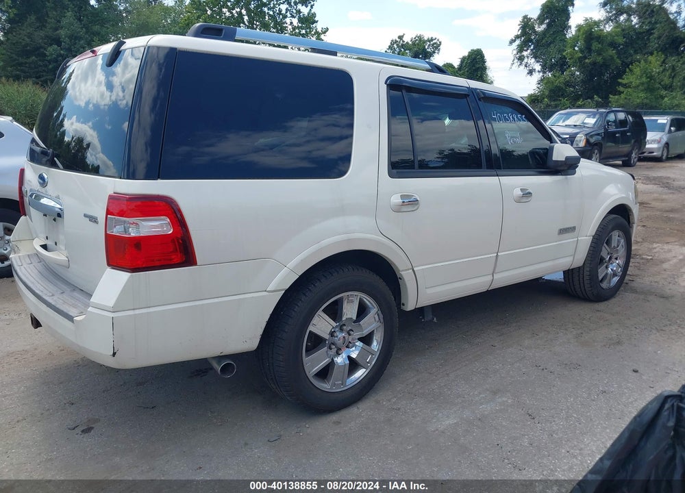 2008 FORD EXPEDITION LIMITED VIN: 1FMFU20568LA10026
