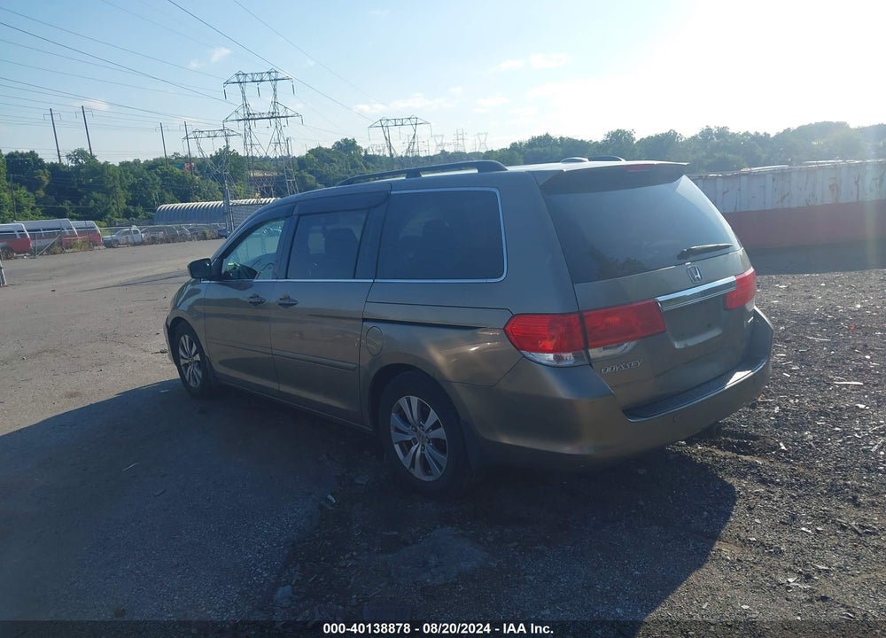 2009 HONDA ODYSSEY TOURING VIN: 5FNRL38829B010411