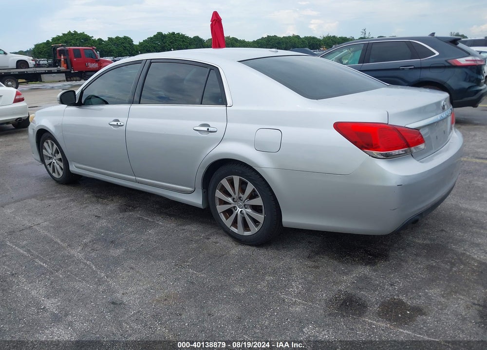 2011 TOYOTA AVALON LIMITED VIN: 4T1BK3DB7BU381675