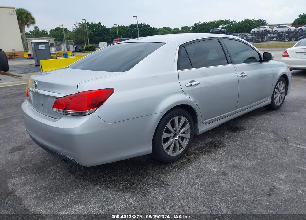 2011 TOYOTA AVALON LIMITED VIN: 4T1BK3DB7BU381675