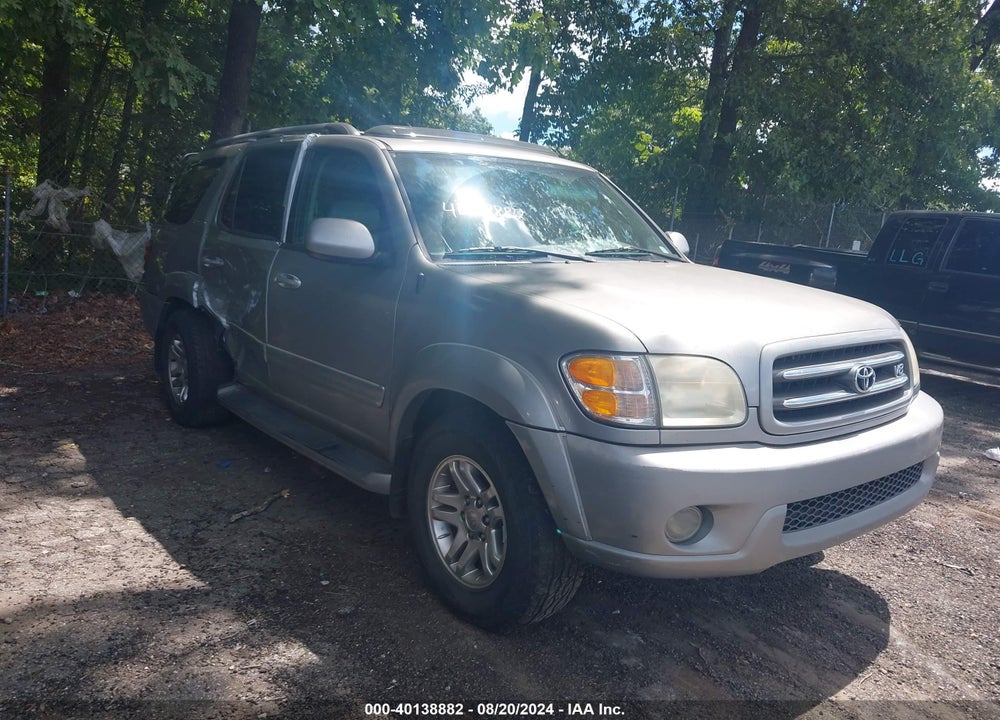 2003 TOYOTA SEQUOIA LIMITED V8 VIN: 5TDZT38A33S188723