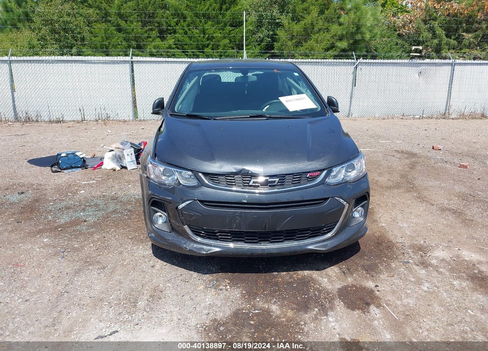 2018 CHEVROLET SONIC VIN: 1G1JD6SH4J4124516