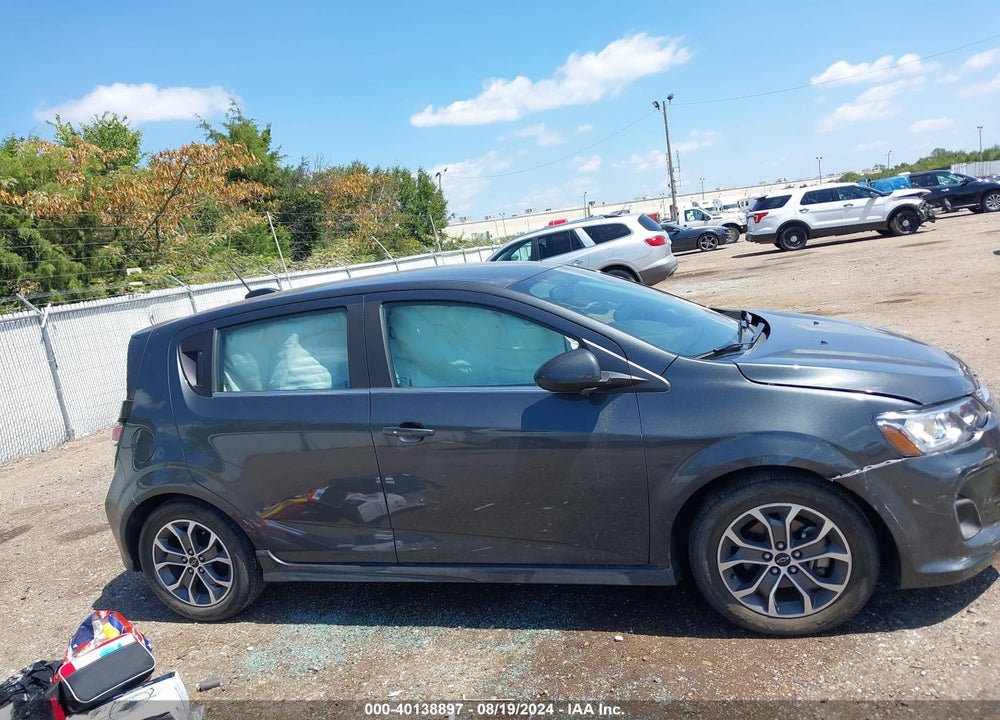 2018 CHEVROLET SONIC VIN: 1G1JD6SH4J4124516