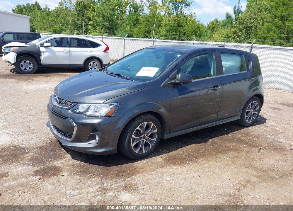 2018 CHEVROLET SONIC VIN: 1G1JD6SH4J4124516
