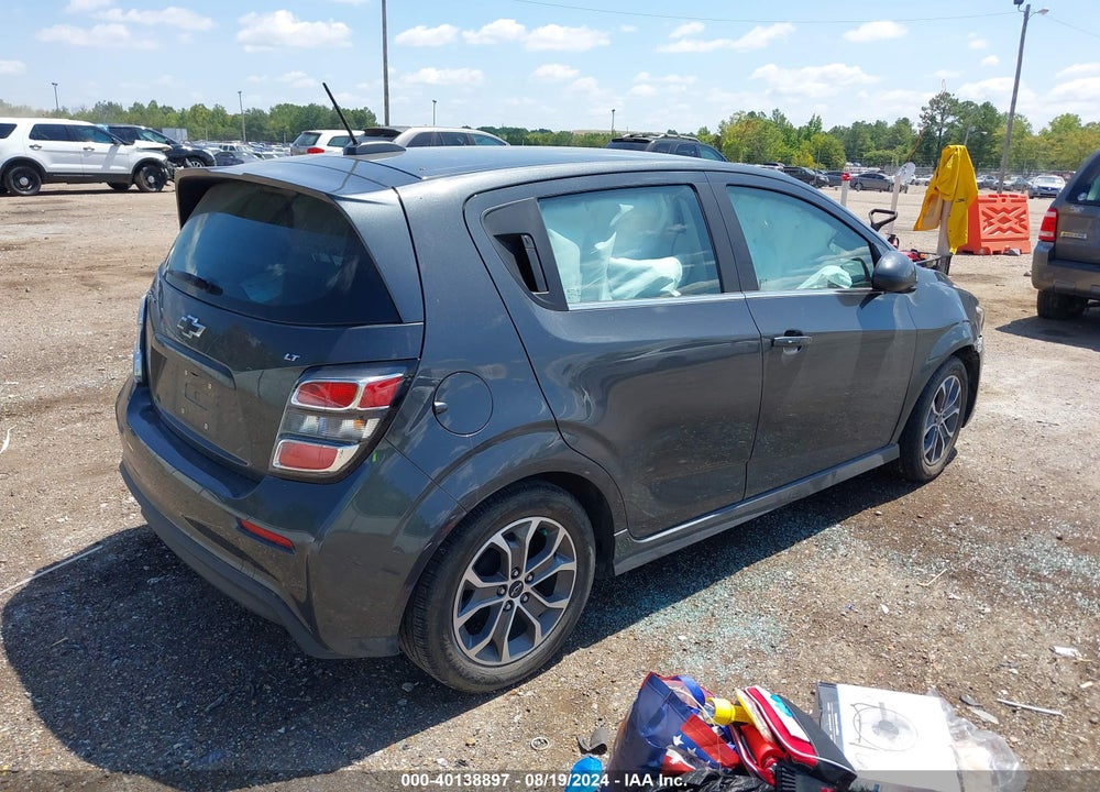 2018 CHEVROLET SONIC VIN: 1G1JD6SH4J4124516