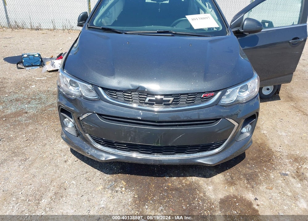 2018 CHEVROLET SONIC VIN: 1G1JD6SH4J4124516