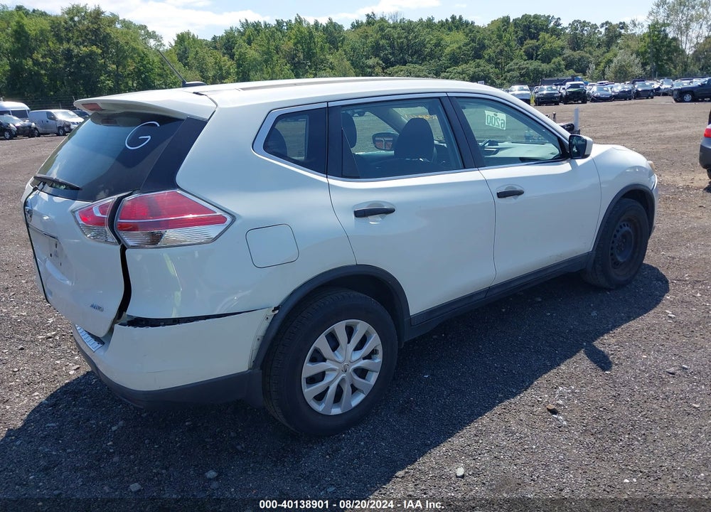 2016 NISSAN ROGUE S VIN: 5N1AT2MV9GC889396