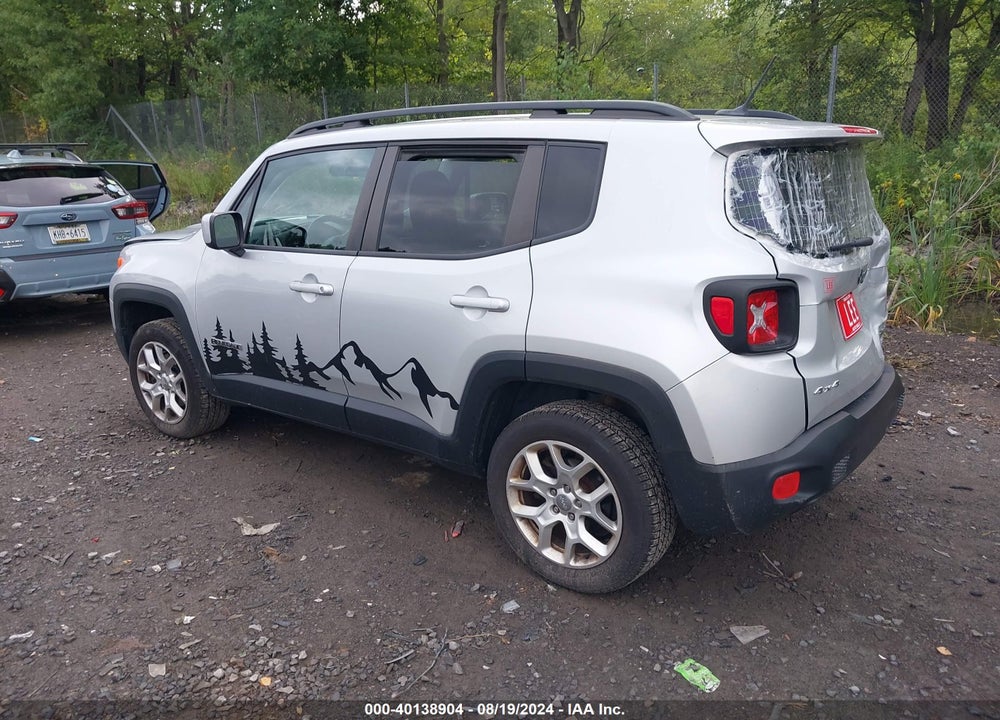 2015 JEEP RENEGADE LATITUDE VIN: ZACCJBBT8FPB93577