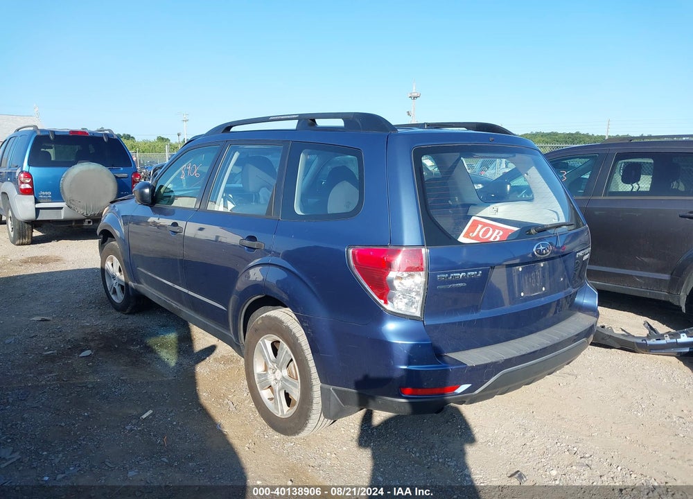 2012 SUBARU FORESTER 2.5X VIN: JF2SHABC5CH459420