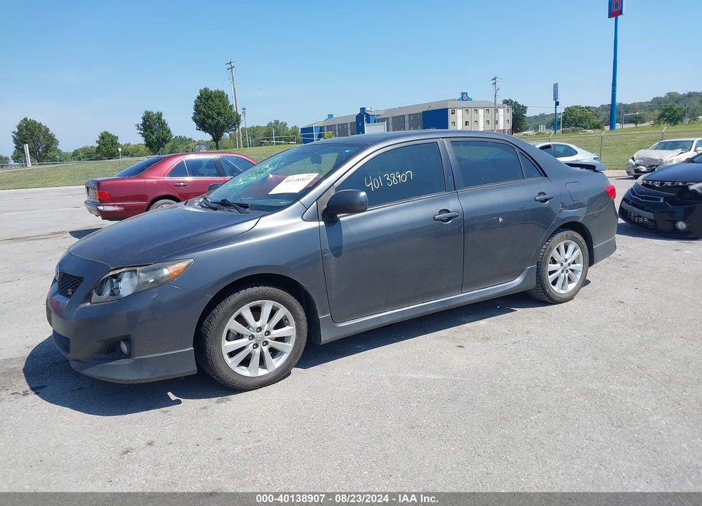 2009 TOYOTA COROLLA S VIN: 1NXBU40E59Z077156