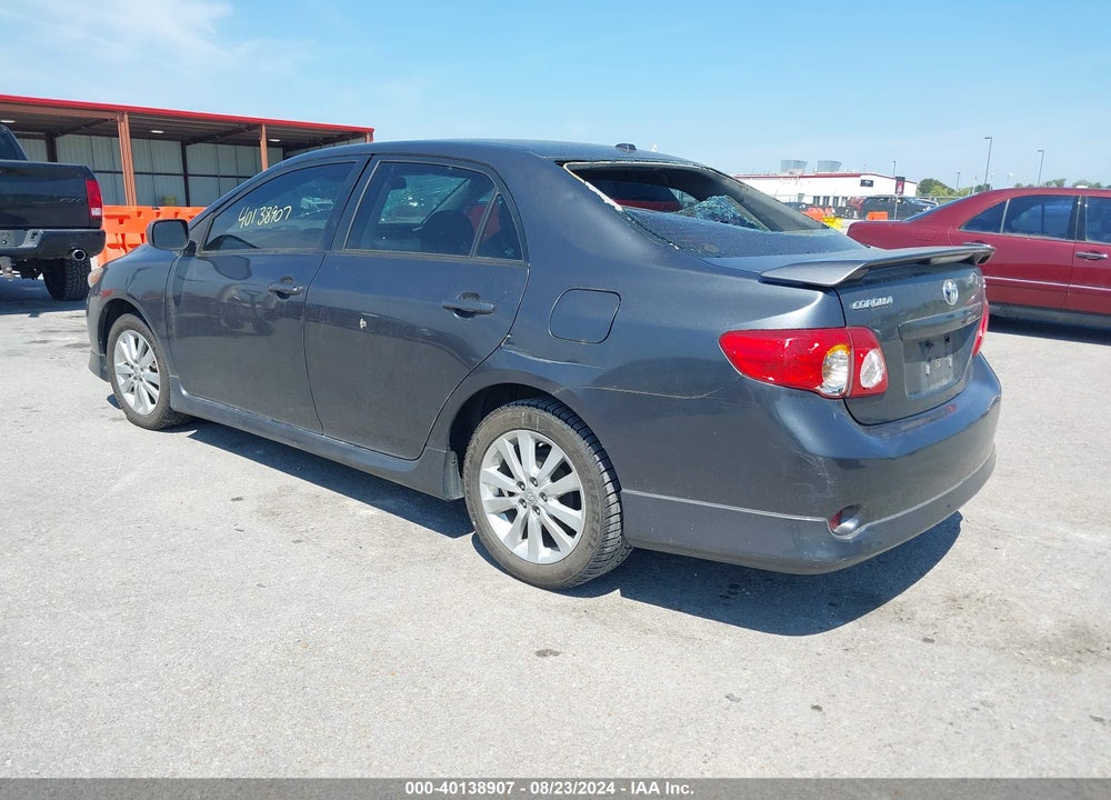 2009 TOYOTA COROLLA S VIN: 1NXBU40E59Z077156