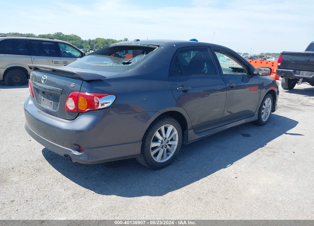 2009 TOYOTA COROLLA S VIN: 1NXBU40E59Z077156