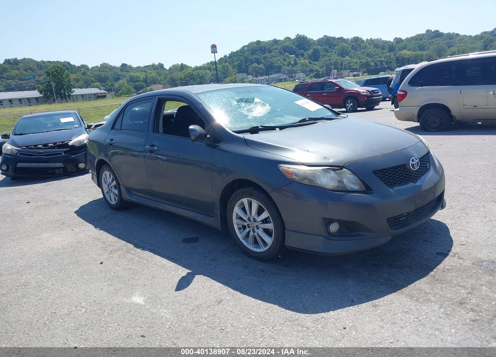 2009 TOYOTA COROLLA S VIN: 1NXBU40E59Z077156