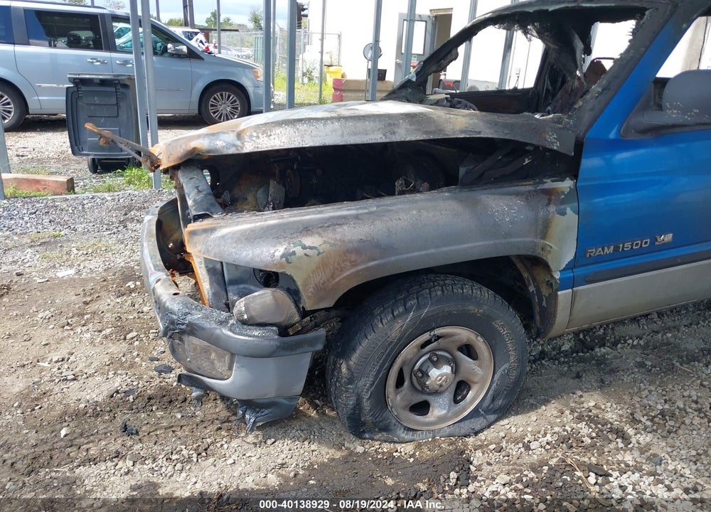 1998 DODGE RAM 1500 VIN: 1B7HC16Y8WS542182
