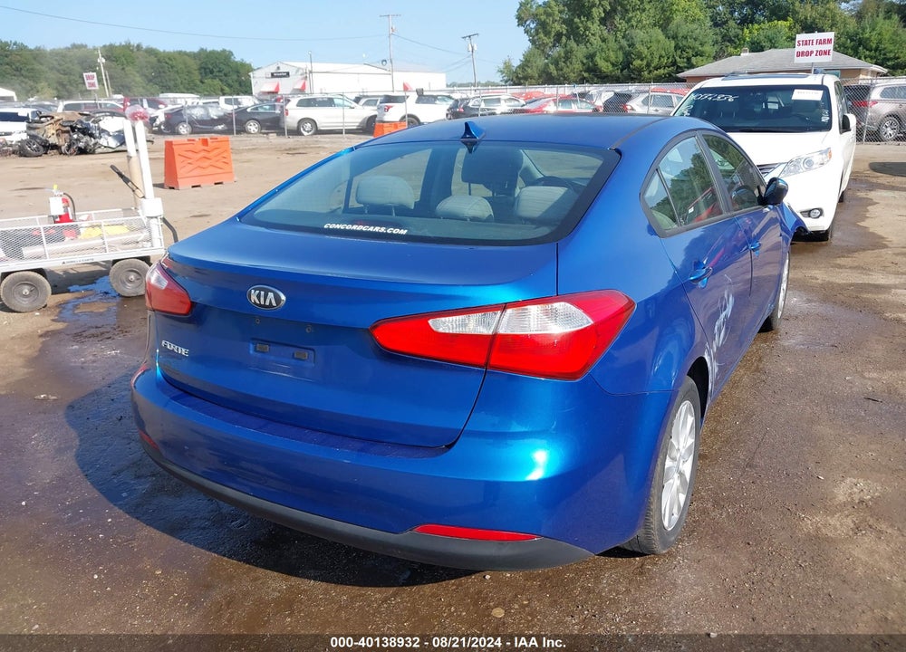 2014 KIA FORTE VIN: KNAFX4A62E5097919