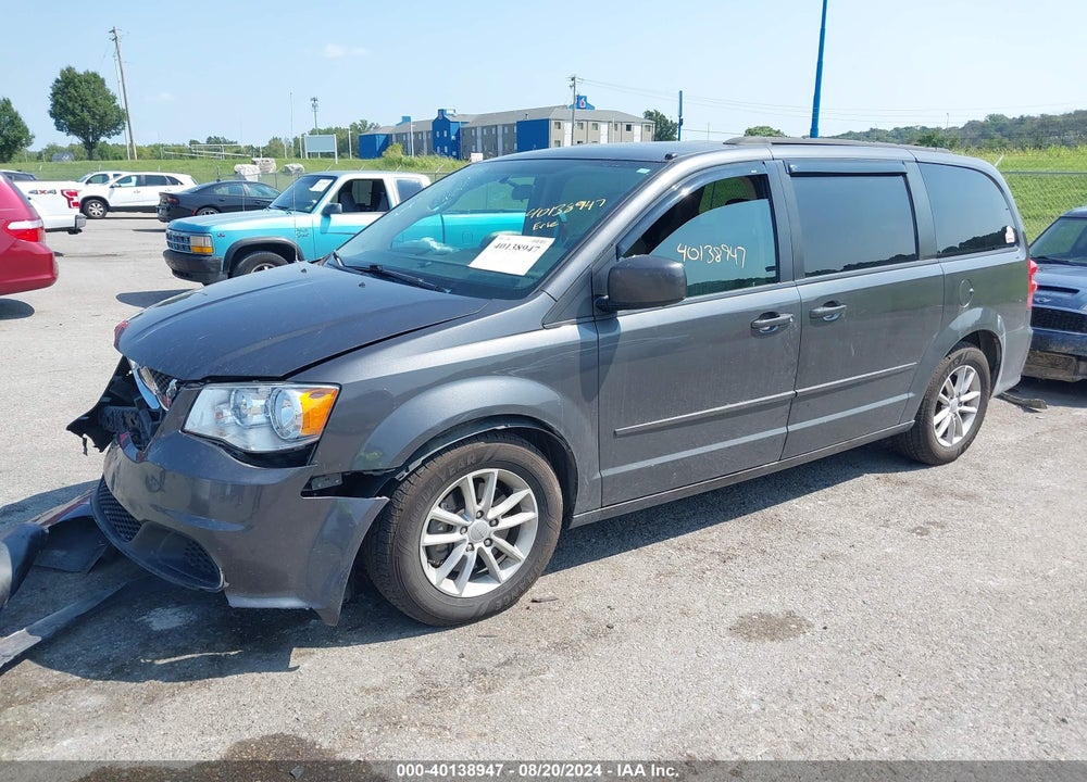 2016 DODGE GRAND CARAVAN SXT VIN: 2C4RDGCG0GR318231