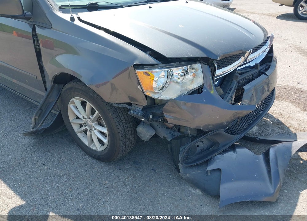 2016 DODGE GRAND CARAVAN SXT VIN: 2C4RDGCG0GR318231