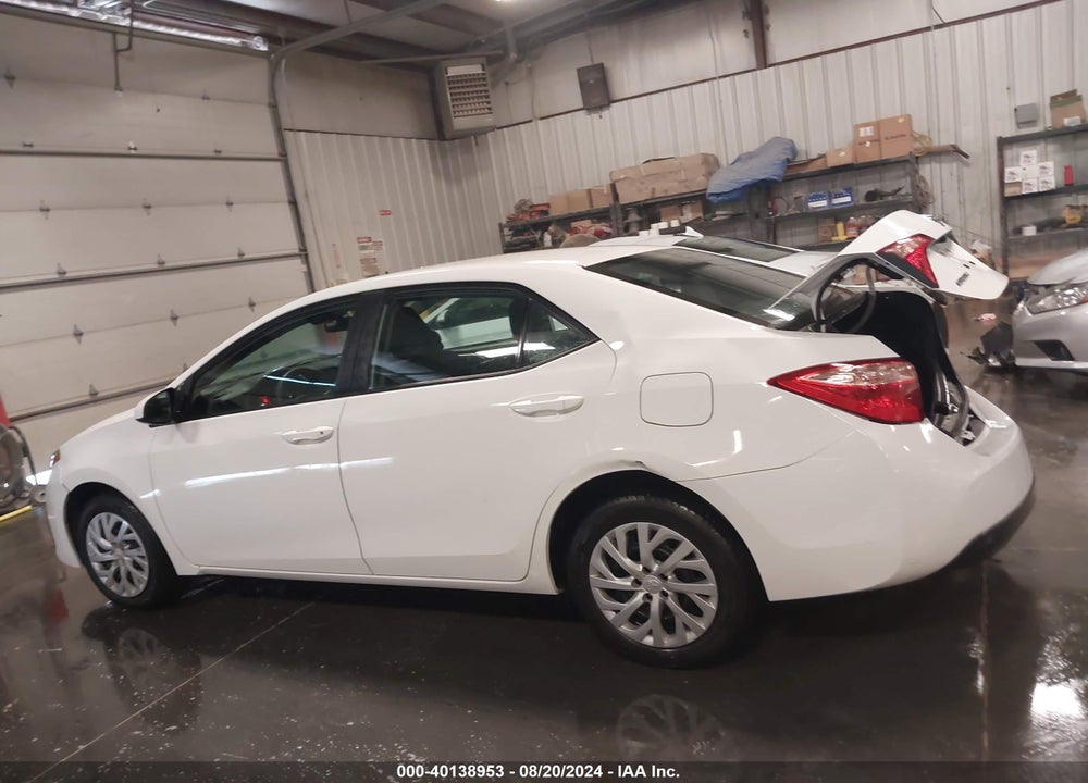 2019 TOYOTA COROLLA LE VIN: 5YFBURHE9KP895059