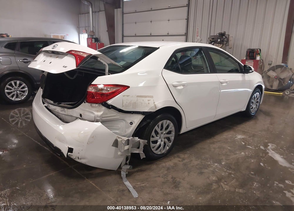 2019 TOYOTA COROLLA LE VIN: 5YFBURHE9KP895059
