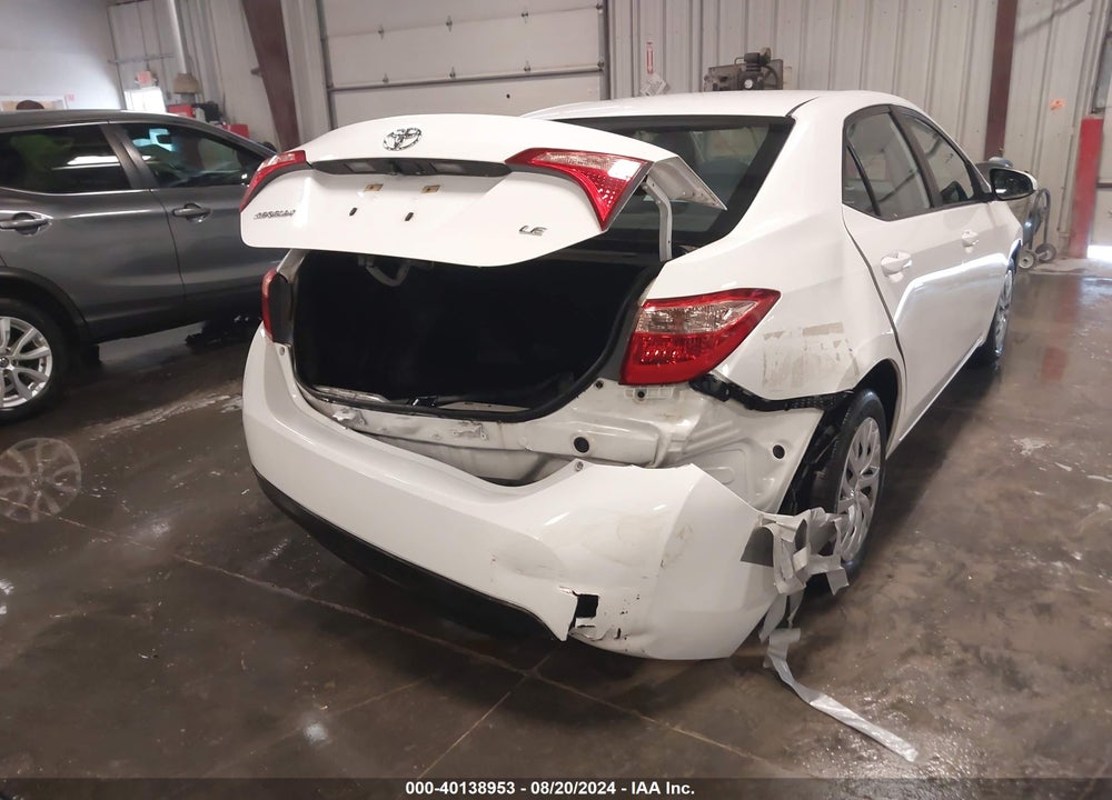 2019 TOYOTA COROLLA LE VIN: 5YFBURHE9KP895059