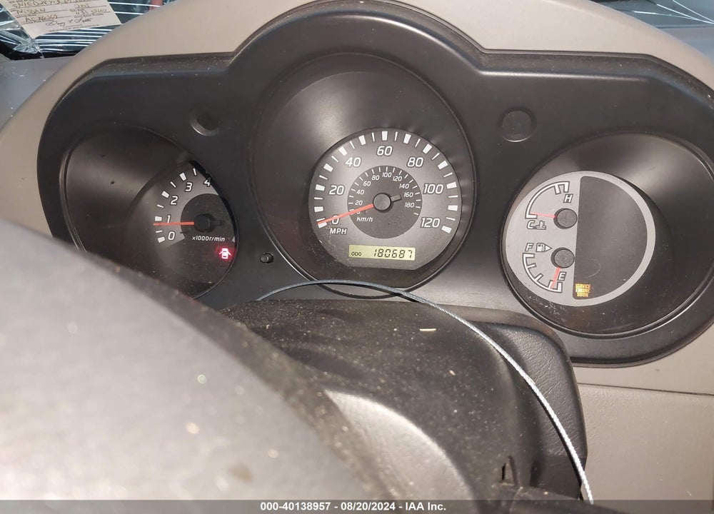 2003 NISSAN XTERRA XE VIN: 5N1ED28Y13C693630