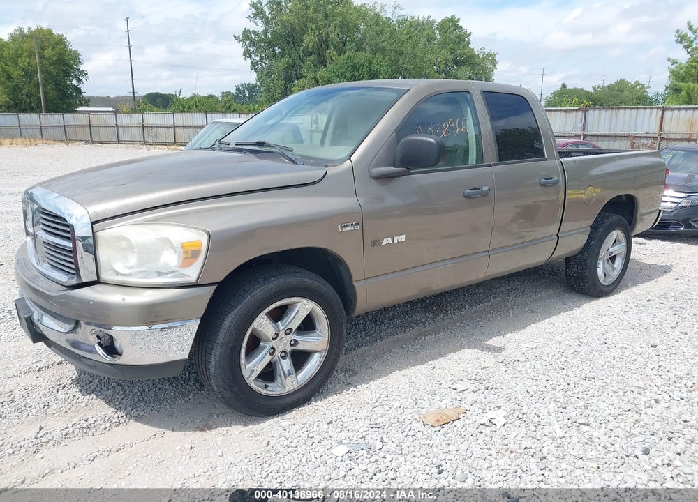 2008 DODGE RAM 1500 SLT VIN: 1D7HA18298J109726