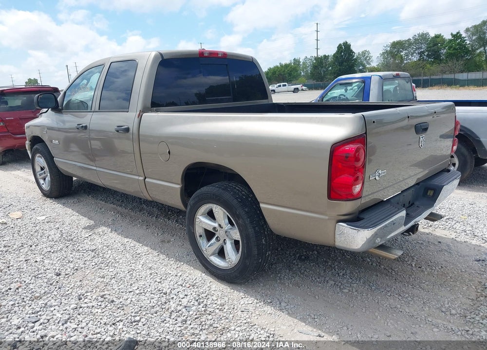 2008 DODGE RAM 1500 SLT VIN: 1D7HA18298J109726