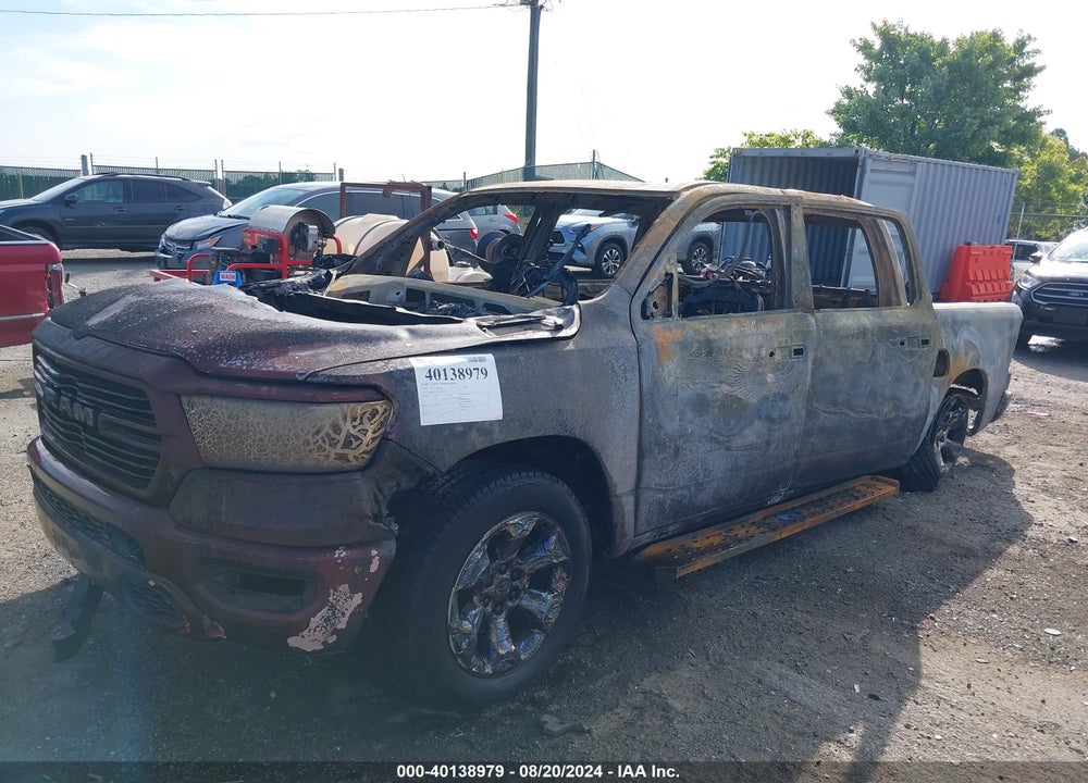 2020 RAM 1500 BIG HORN 4X4 5'7 BOX VIN: 1C6SRFFT4LN204382
