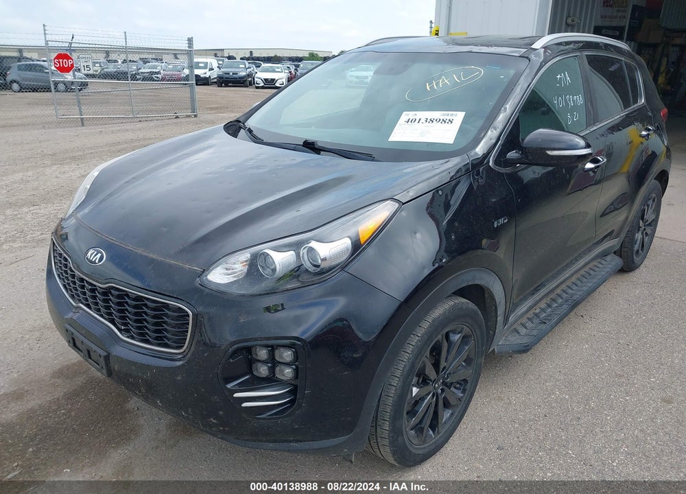 2018 KIA SPORTAGE EX VIN: KNDPNCAC7J7452496