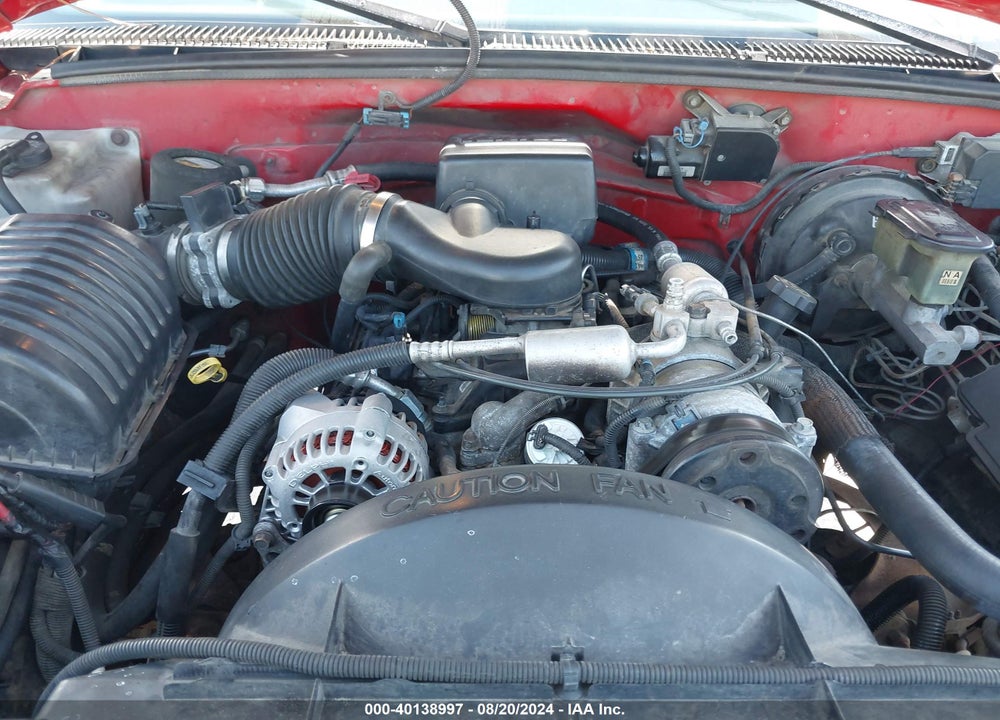 1997 GMC SIERRA 1500 SL WIDESIDE VIN: 2GTEC19M9V1547630