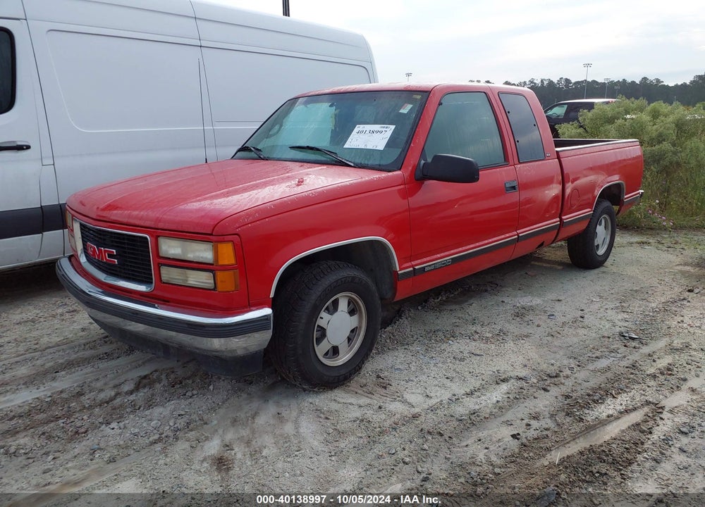 1997 GMC SIERRA 1500 SL WIDESIDE VIN: 2GTEC19M9V1547630