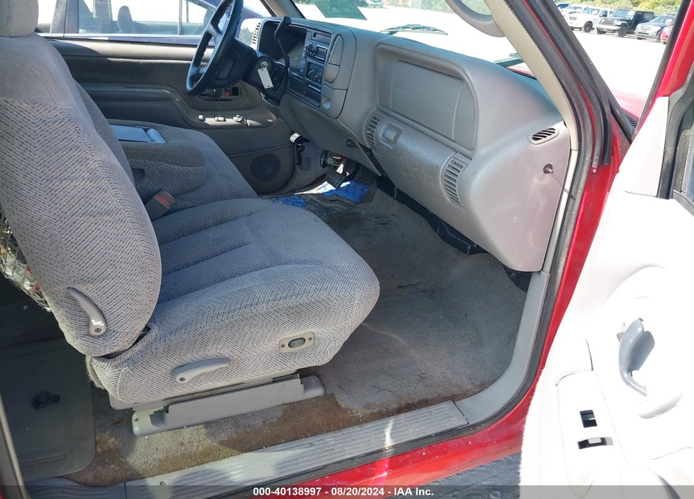 1997 GMC SIERRA 1500 SL WIDESIDE VIN: 2GTEC19M9V1547630