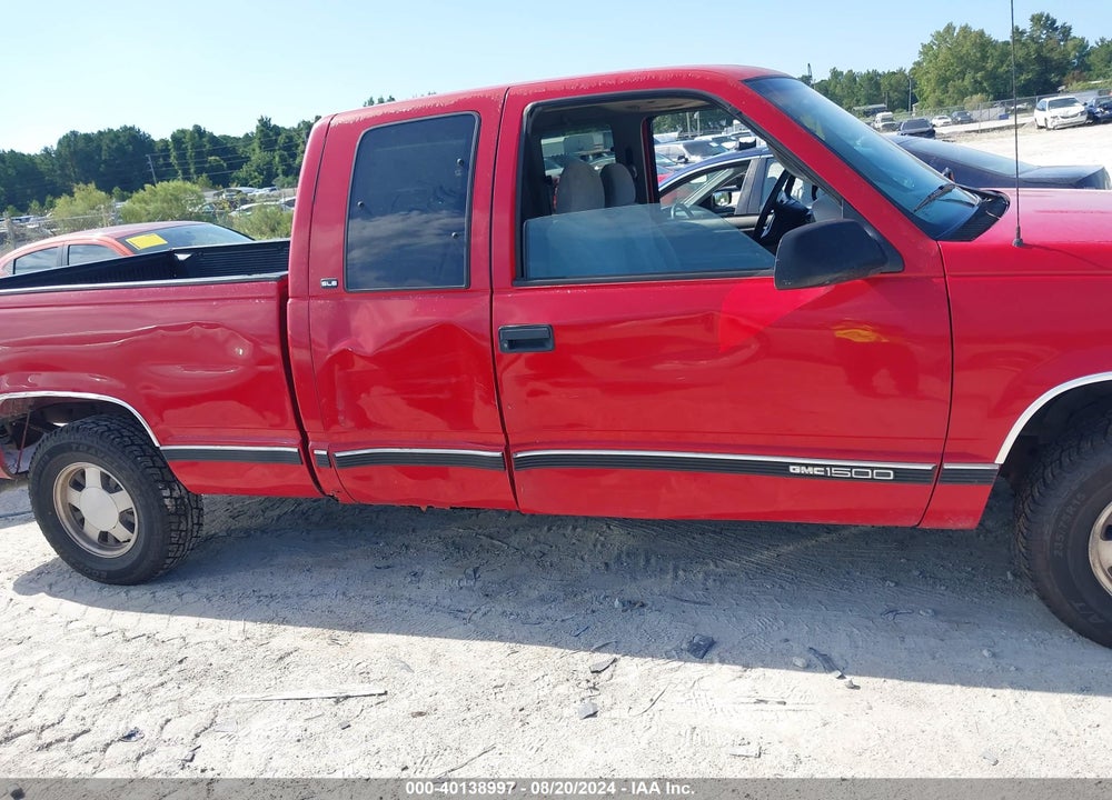 1997 GMC SIERRA 1500 SL WIDESIDE VIN: 2GTEC19M9V1547630