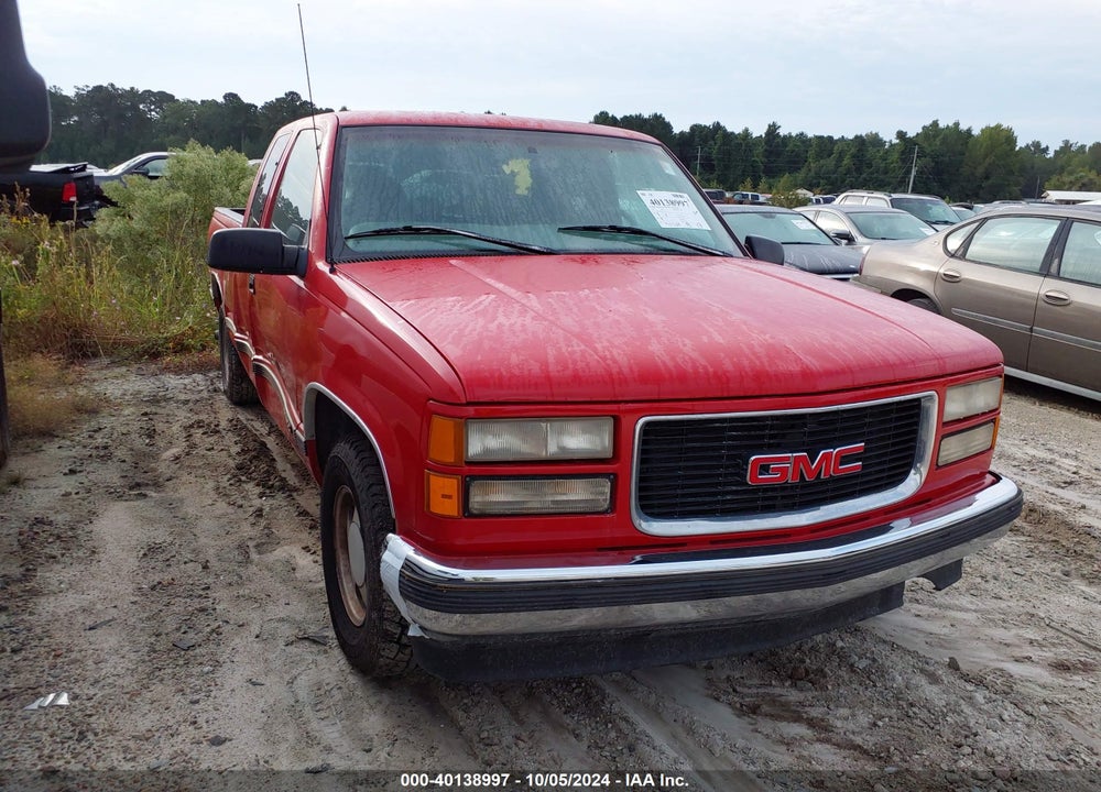 1997 GMC SIERRA 1500 SL WIDESIDE VIN: 2GTEC19M9V1547630