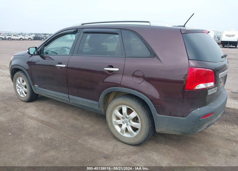 2012 KIA SORENTO LX VIN: 5XYKTDA69CG219886