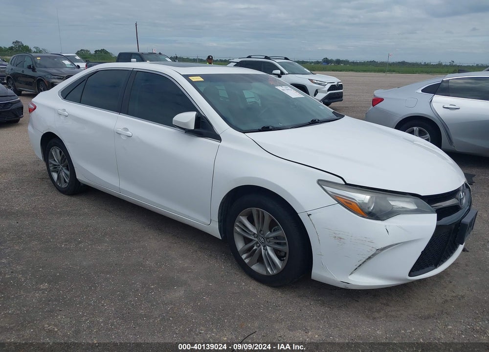 2016 TOYOTA CAMRY SE VIN: 4T1BF1FK0GU152154