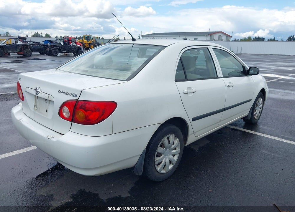 2003 TOYOTA COROLLA CE VIN: JTDBR32E530044119