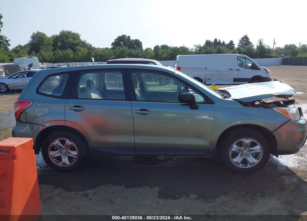 2014 SUBARU FORESTER 2.5I VIN: JF2SJAAC2EH529710