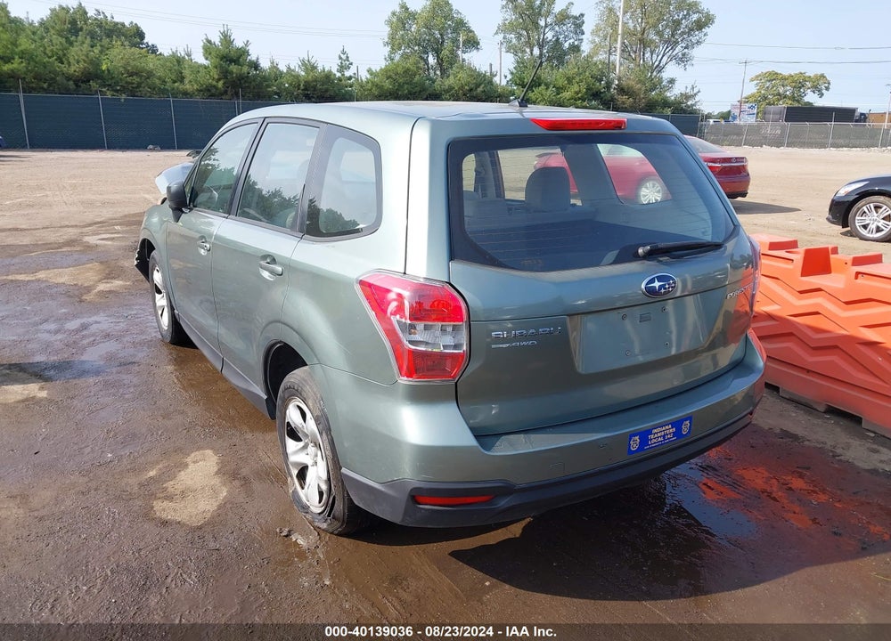 2014 SUBARU FORESTER 2.5I VIN: JF2SJAAC2EH529710