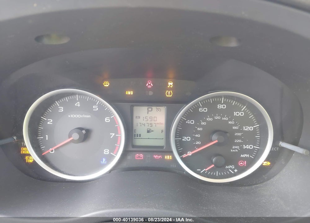 2014 SUBARU FORESTER 2.5I VIN: JF2SJAAC2EH529710