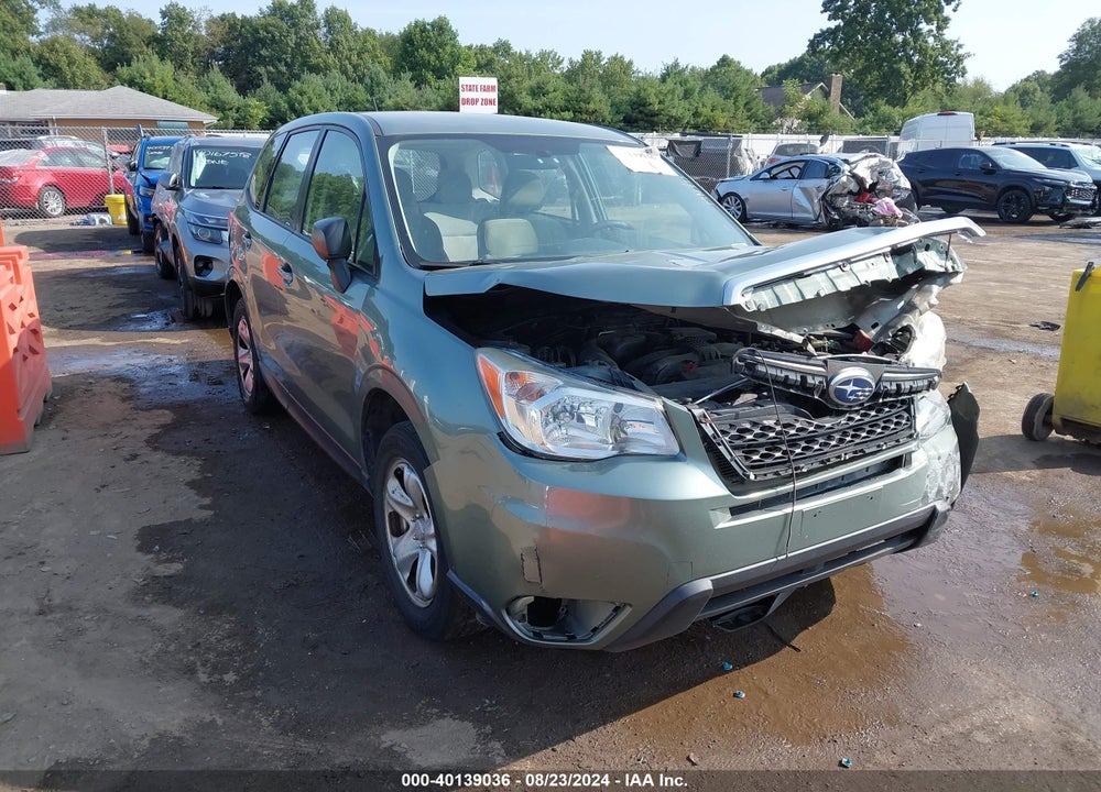 2014 SUBARU FORESTER 2.5I VIN: JF2SJAAC2EH529710