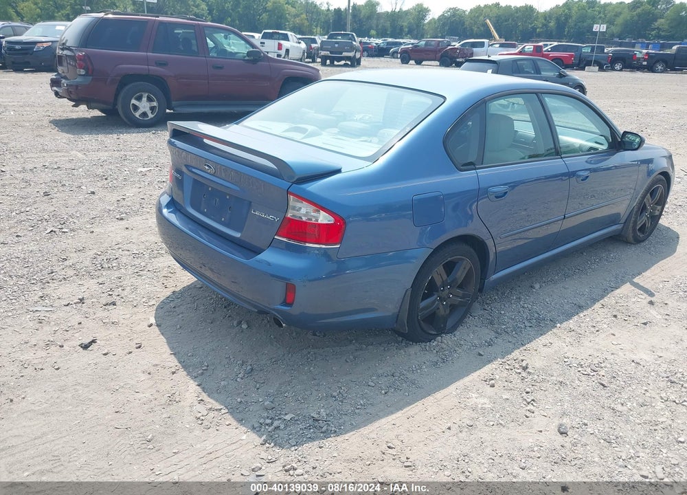 2009 SUBARU LEGACY 2.5I LIMITED VIN: 4S3BL626697215164
