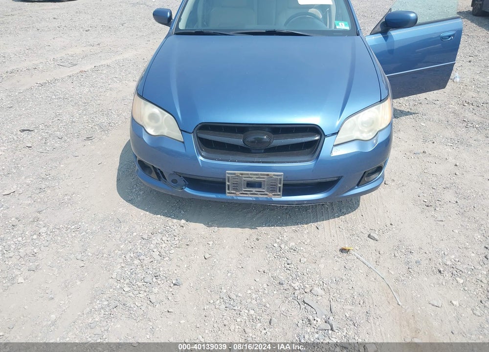 2009 SUBARU LEGACY 2.5I LIMITED VIN: 4S3BL626697215164