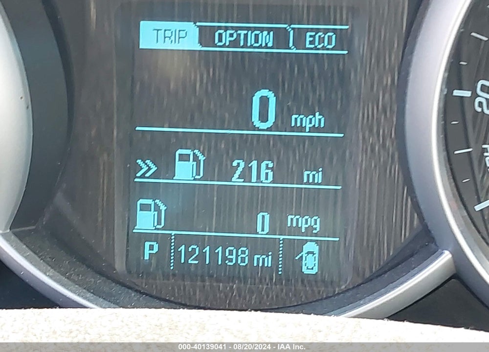 2013 CHEVROLET CRUZE ECO AUTO VIN: 1G1PH5SB8D7124705