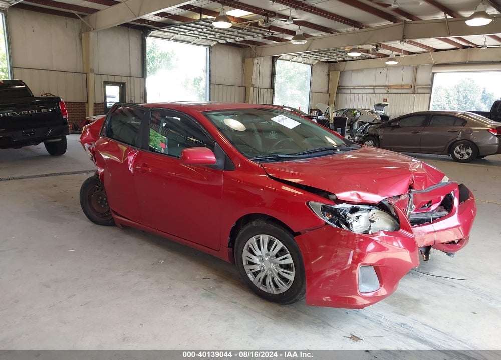 2011 TOYOTA COROLLA LE VIN: 2T1BU4EE4BC551422