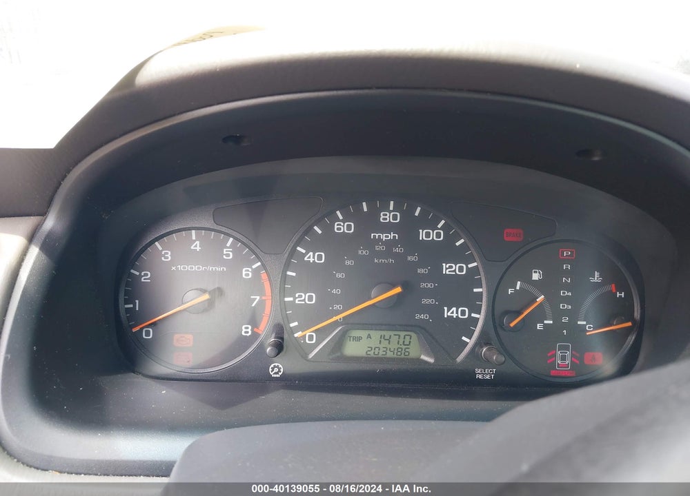 2001 HONDA ACCORD 2.3 EX VIN: 1HGCG566X1A129300