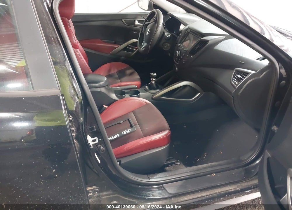 2015 HYUNDAI VELOSTER TURBO R-SPEC VIN: KMHTC6AE9FU243613