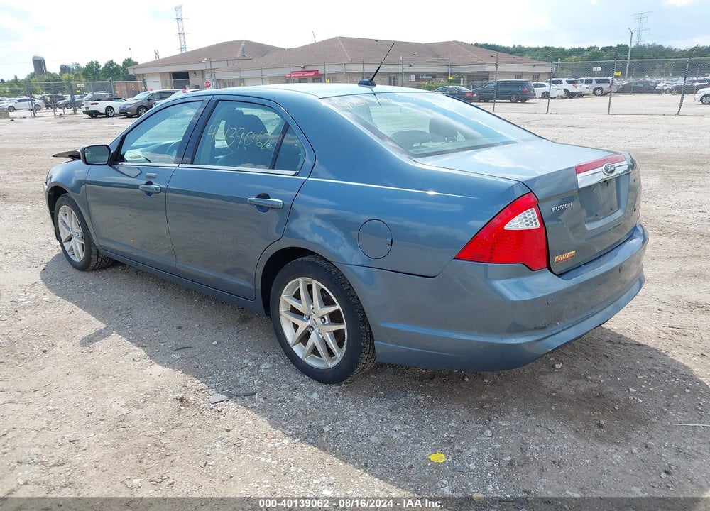 2012 FORD FUSION SEL VIN: 3FAHP0JA3CR309817
